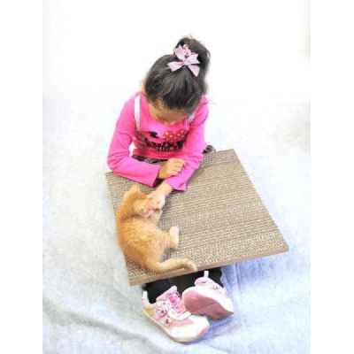 特殊ダンボールねこちゃん爪とぎ『ネイルパッド　Lサイズ』2枚入り