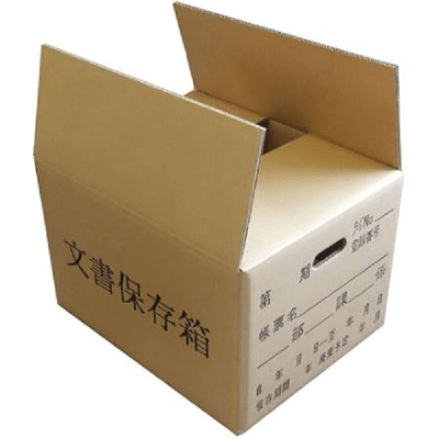 ダンボール箱 文書保存箱(みかん箱タイプ)10箱セット 内寸42x34x27cm 国産 WF使用