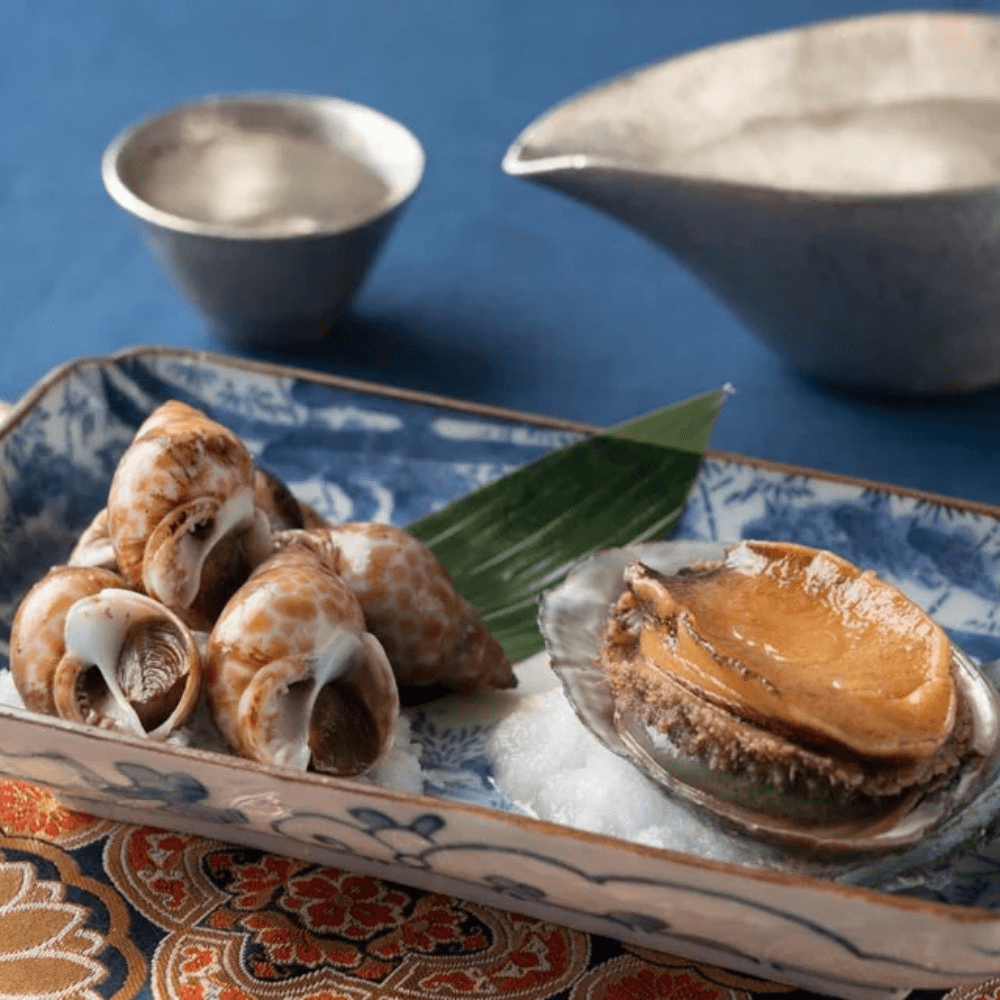 加賀屋監修 鮑・バイ貝旨煮セット