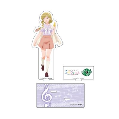 うたごえはミルフィーユ×金沢コラボ等身アクリルスタンド　アイリ