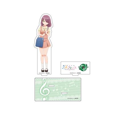 うたごえはミルフィーユ×金沢コラボ等身アクリルスタンド　クマちゃん