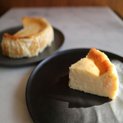 芳醇な白いチーズケーキ