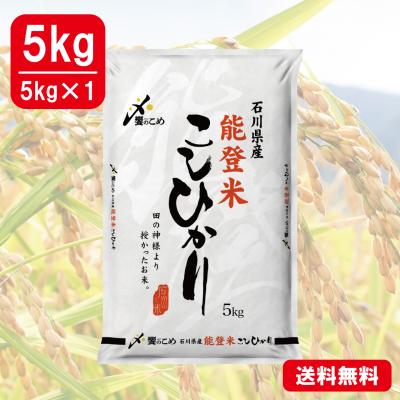 【令和6年産】能登米[こしひかり]　5kg