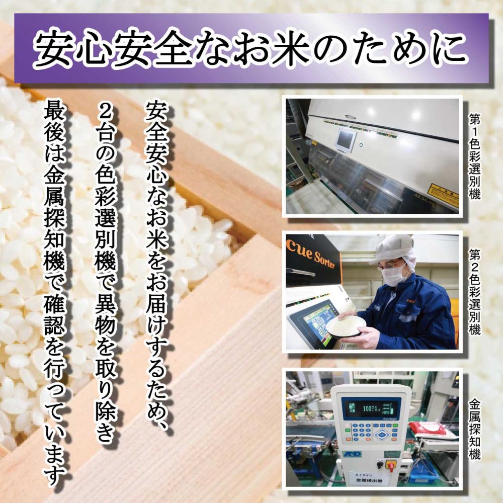 安全安心なお米