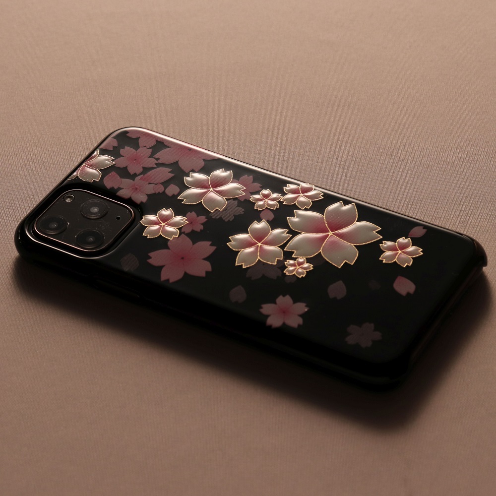 iPhone 11 Pro カバー 高盛り蒔絵 桜|伝統工芸王国 COREZO店|COREZO