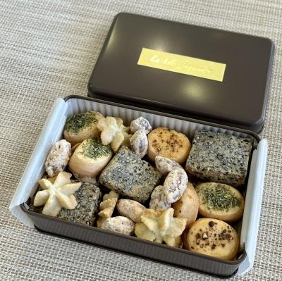 おつまみクッキー缶