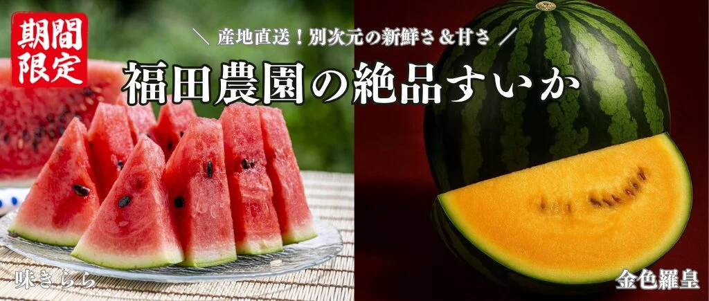 福田農園のスイカ特集