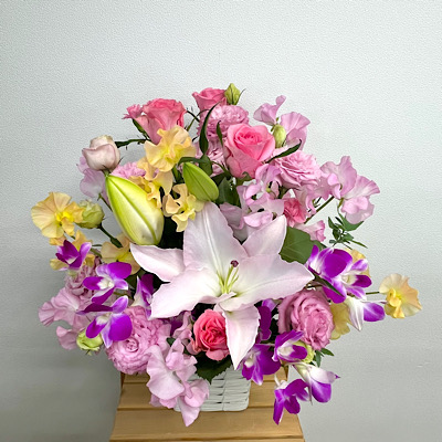 【春】アレンジメント(ピンク)