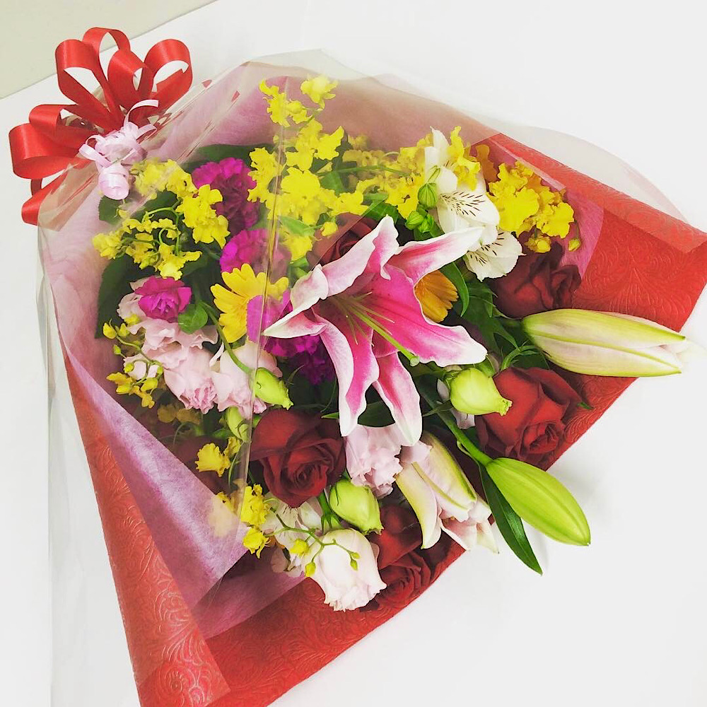 豪華な花束(ユリ)|グリーンライフカナイ COREZO店|COREZO(コレゾ