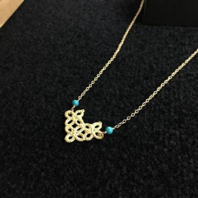 ネックレス ”リズムハート”金箔ver.