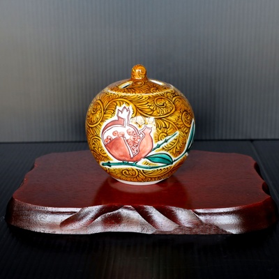 3.5号香炉 吉田屋 ざくろ(台付)