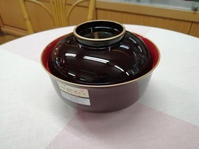 縁金　雑煮椀　溜