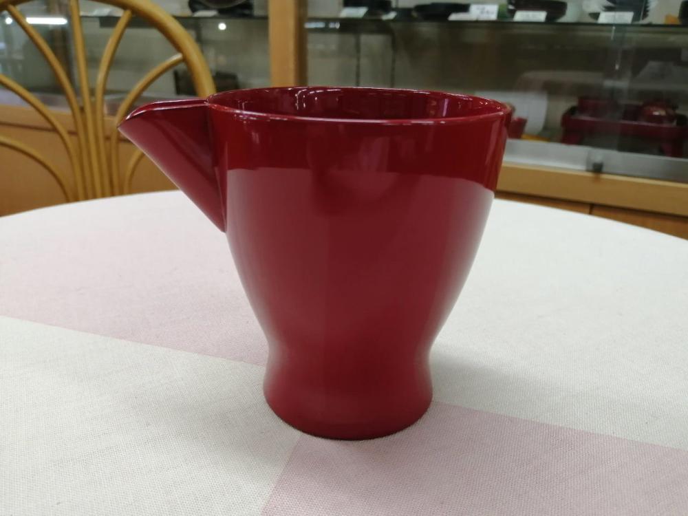 安価 ワタナベ 片口 これぞ北陸のいいモノ・いい 朱|石田漆器店|COREZO(コレゾ) 工芸品