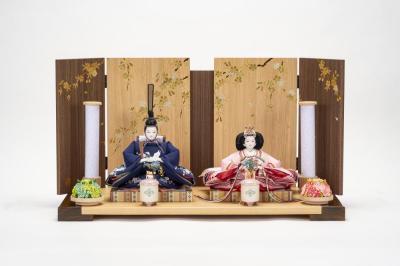 手描き加賀友禅ひな人形(小)　鶴