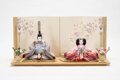 手描き加賀友禅ひな人形(小)　道長