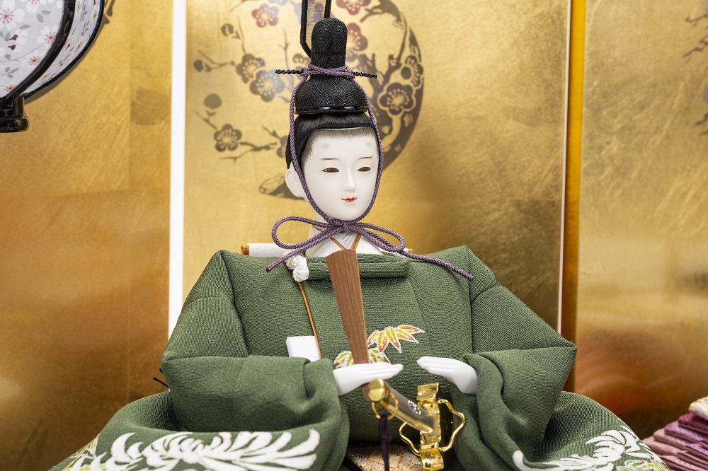 五月人形 健オリジナル 健ちゃん 大鎧着 A お祝い飾り 赤富士