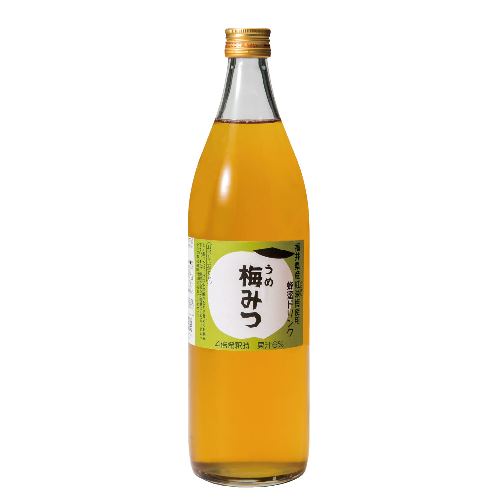 ハニードリンク 梅みつ 900ml|金澤やまぎし養蜂場 COREZO店|COREZO