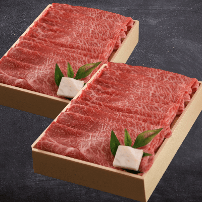 国産黒毛和牛赤身すき焼き肉(もも・肩肉) 1kg