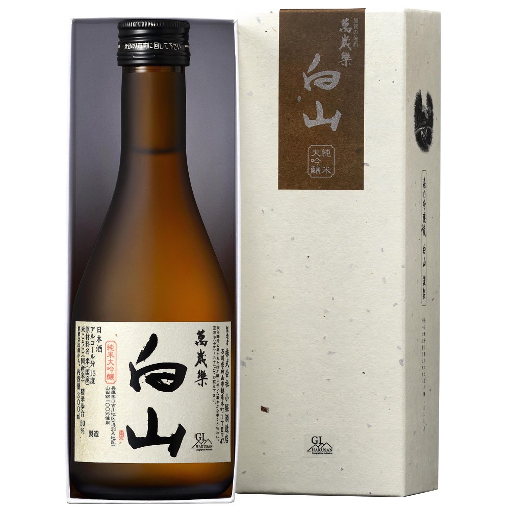 海外並行輸入正規品 萬歳楽 白山 純米大吟醸(300㎖)|萬歳楽 COREZO店|COREZO(コレゾ 日本酒