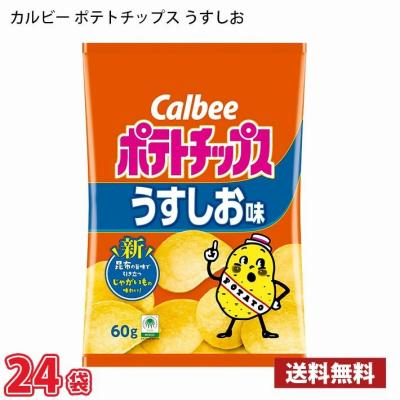 カルビー ポテトチップス うすしお味 60g 24袋
