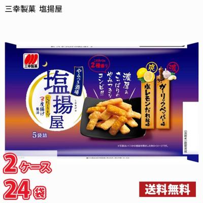 三幸製菓 塩揚屋 100g ケース12袋入り(2ケース合計24袋) 