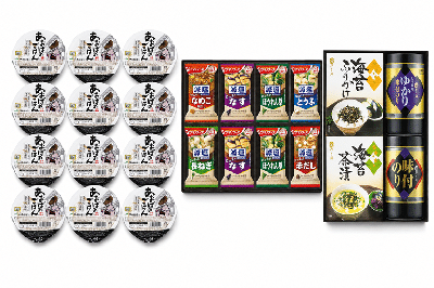 みそ汁・富山県産コシヒカリとご飯のおともセット