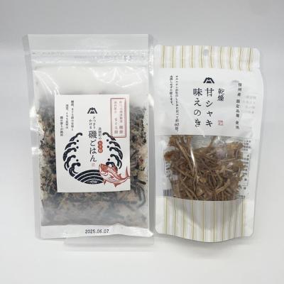 【送料無料】どっさりかける漁師町のお手軽磯ごはん、乾燥甘シャキ味えのきセット