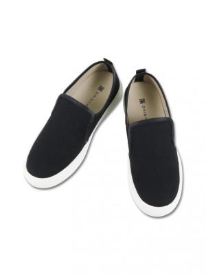 ORIGAMIX 和紙布スリッポン BLACK × WHITE