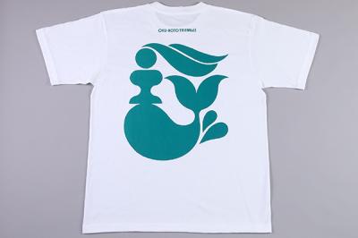 奥能登国際芸術祭2023Tシャツ(人魚・バック青)