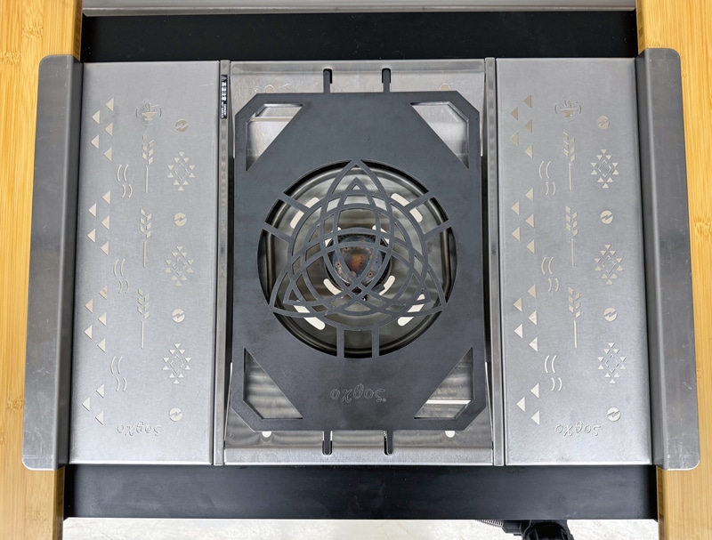 円状】oxtos(オクトス) アイアンフラットバーナー五徳 OX-118|オクトス