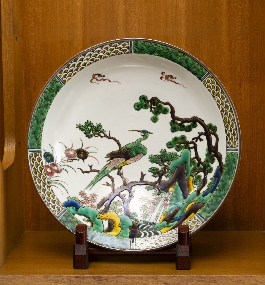 九谷焼飾皿