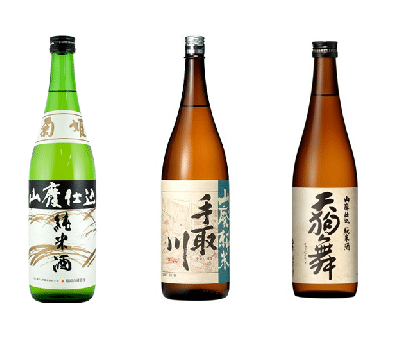SHIRA・YAMA・YAオリジナル　白山の地酒　山廃呑み比べセット