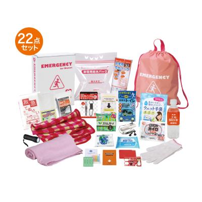 女性防災22点セット