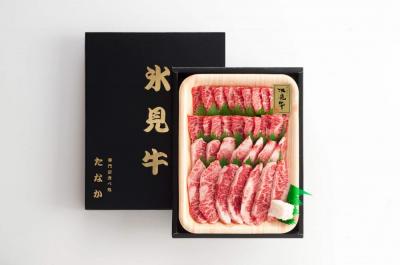 氷見牛焼肉セット(上カルビ&上モモ・ウデ)400g