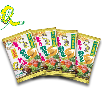★秋冬限定★ごまとり野菜みそ 4袋
