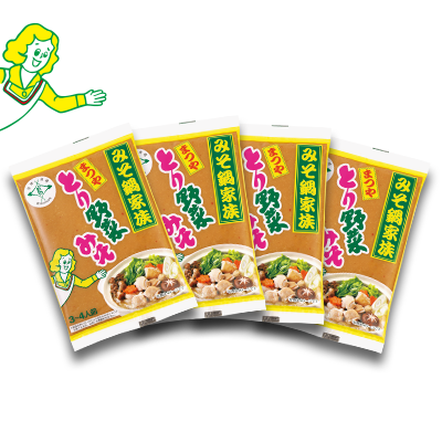 石川県の定番! とり野菜みそ　4袋