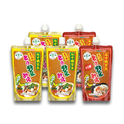 とり野菜・ピリ辛350g詰合せ(化粧箱入)送料込