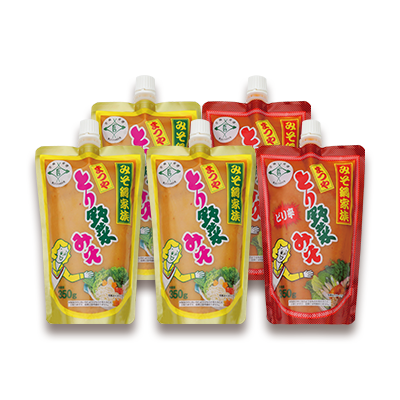 とり野菜・ピリ辛350g詰合せ(化粧箱入)送料込