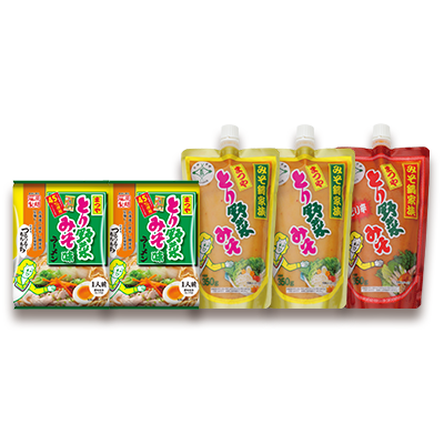 ☆COREZO限定☆とり野菜・ピリ辛・ラーメン詰合せ【送料込】