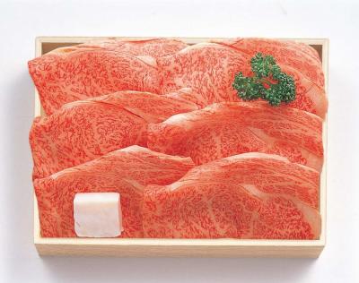 【10%OFF対象商品】【送料込】能登牛プレミアム霜降りすき焼肉(リブロース・肩ロース)500g