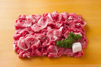 【冷凍】【送料込】能登牛プレミアム切り落とし肉(モモ・カタ・バラ)500g