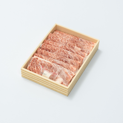 【送料込】能登牛プレミアム霜降りすき焼肉(リブロース・肩ロース)500g