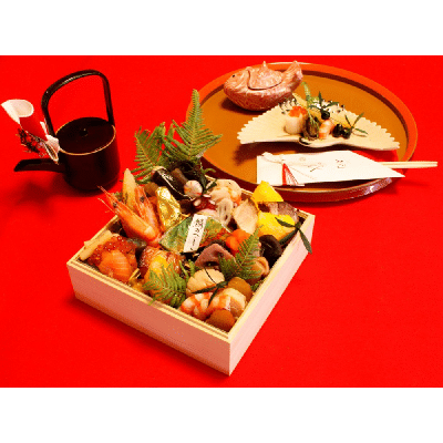 【早割】日本料理しげ乃木 一段重(1~2名様用)