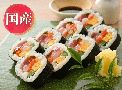 越前海鮮太巻き 1パック4貫入り×4 合計16貫【冷凍】