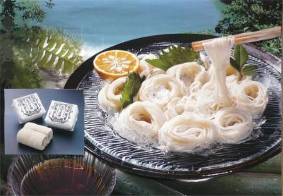 大門素麺(6個・段ボール箱入り・ご自宅用)