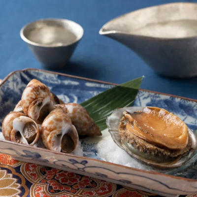加賀屋監修 鮑・バイ貝旨煮セット