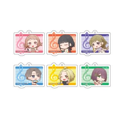 【ブラインド】うたごえはミルフィーユ×金沢コラボミニキャラアクリルキーホルダー