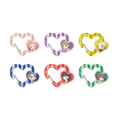 【ブラインド】うたごえはミルフィーユ×金沢コラボミニキャラアクリルカラビナ