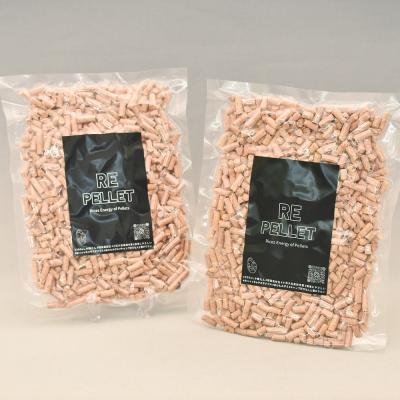 【小松大谷高校プロデュース】キャンプ用籾殻入り木質ペレット　RE PELLET 2袋セット