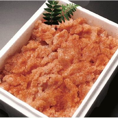 【COREZO限定　送料無料!】無着色辛子明太子　並切1Kg